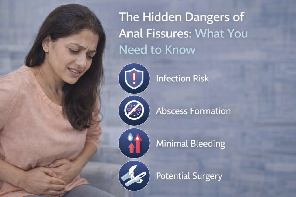 find anal fissure treatment with Dr. Sandhya Bade.