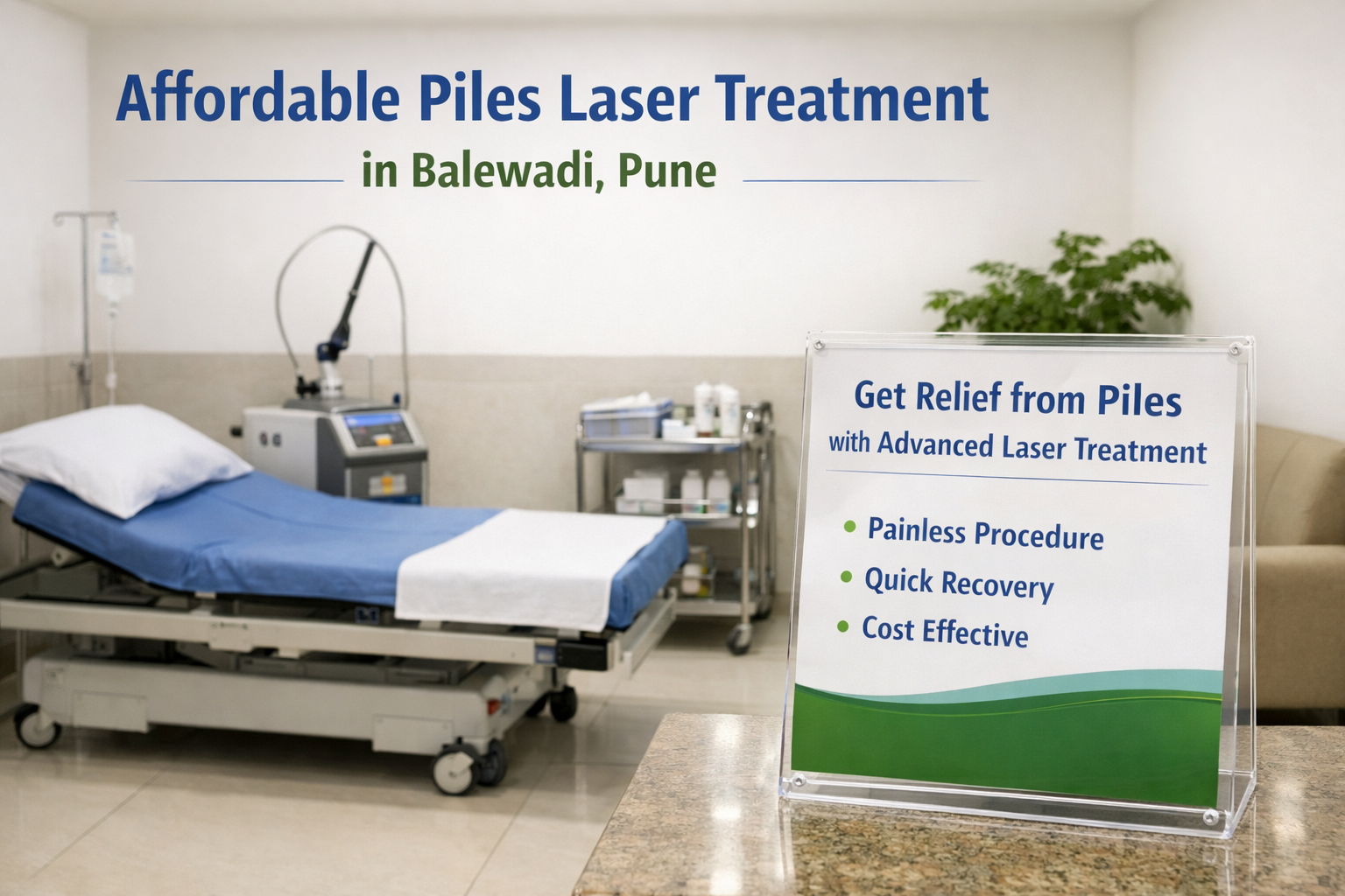 Affordable Piles Laser Treatment in Balewadi, Pune