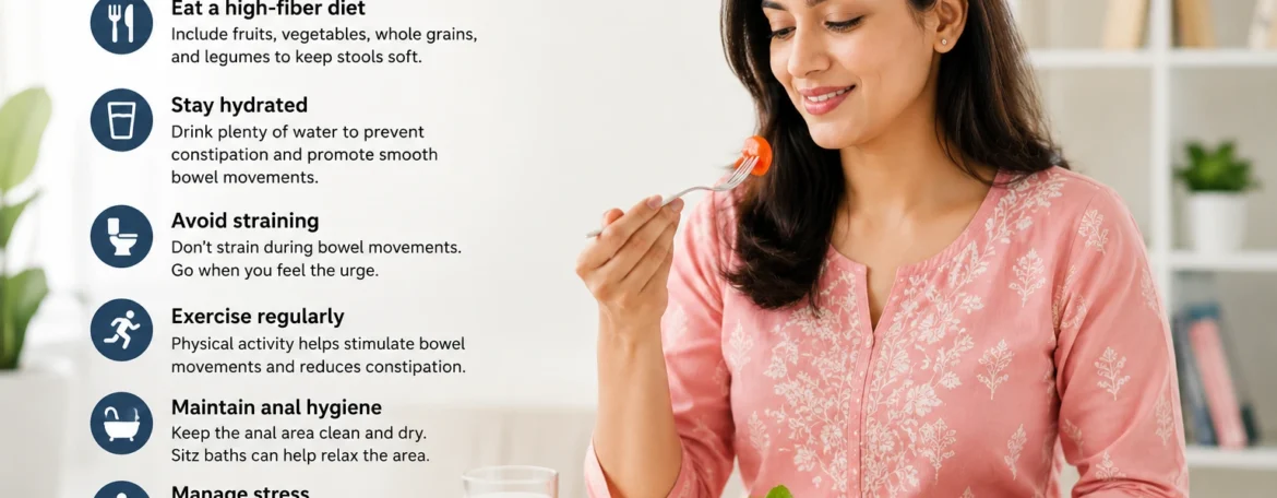 Find expert tips to prevent recurring anal fissures by Dr. Sandhya Bade in Pune